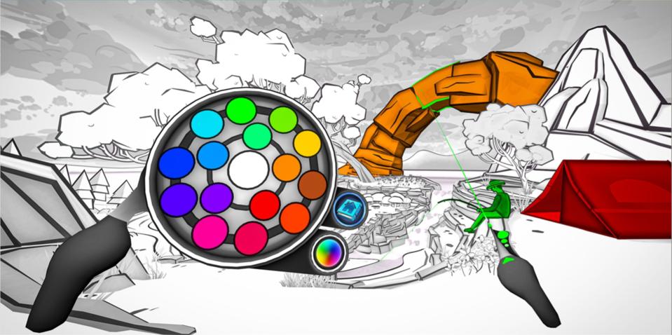 ‘Color Space,’ A VR Coloring Book, Launches On Oculus Quest And Rift