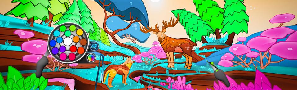 ‘Color Space,’ A VR Coloring Book, Launches On Oculus Quest And Rift
