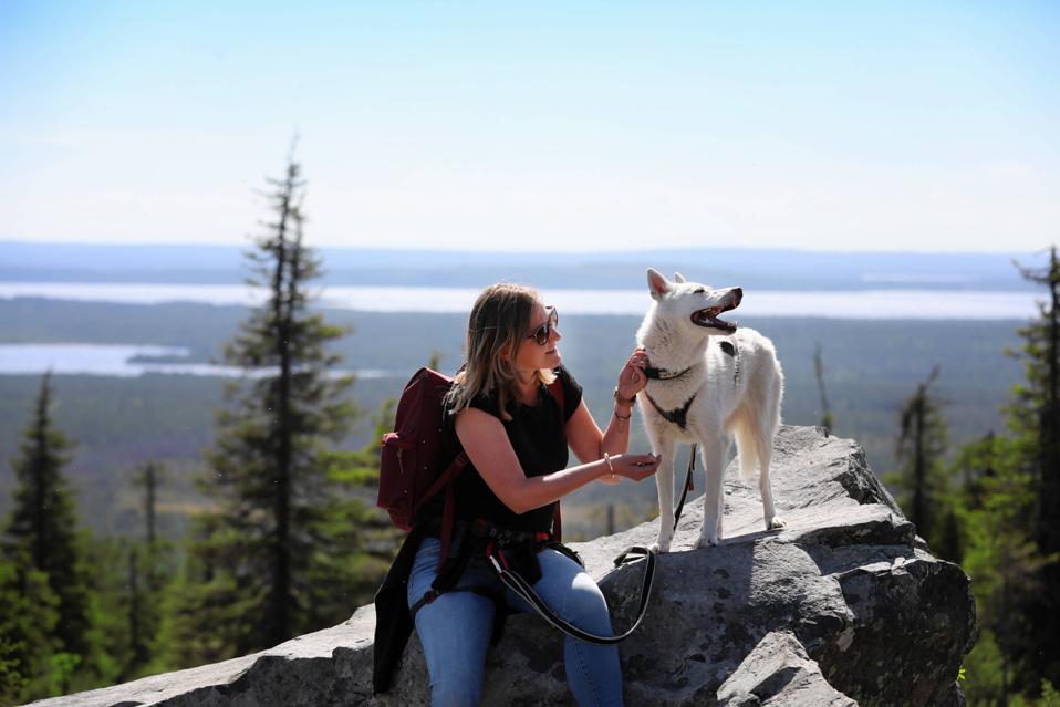 Finland hiking happiest people