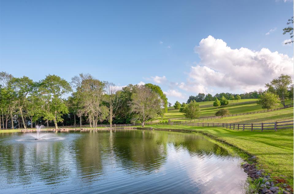 Sustainable resources at High Mountain estate in the Appalachian Mountains