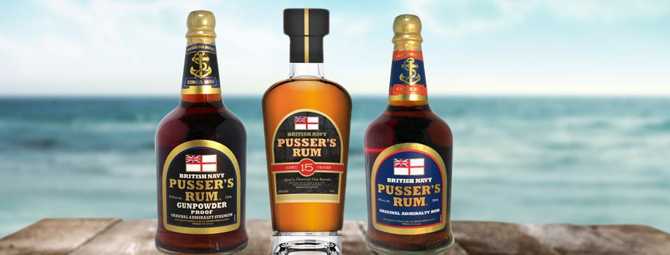 Pusser's Rum Core Range
