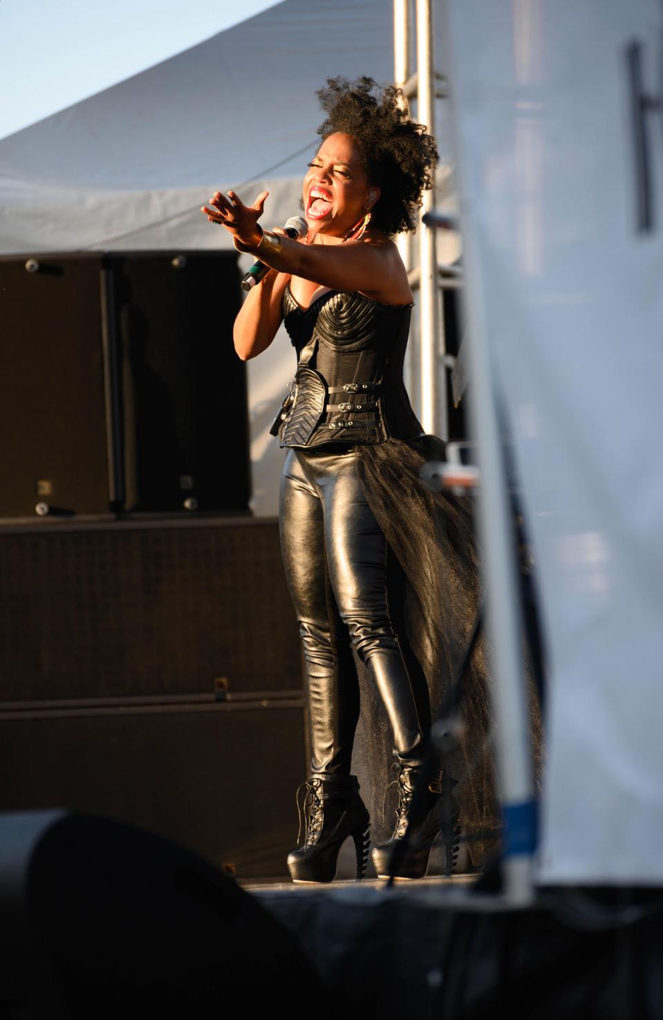 ″I can't stop a global virus. But one of the things that gives me power and control is to not think about what's going to happen two weeks from now . . . I can focus in the now, be present and know that for right now I'm healthy and safe.″