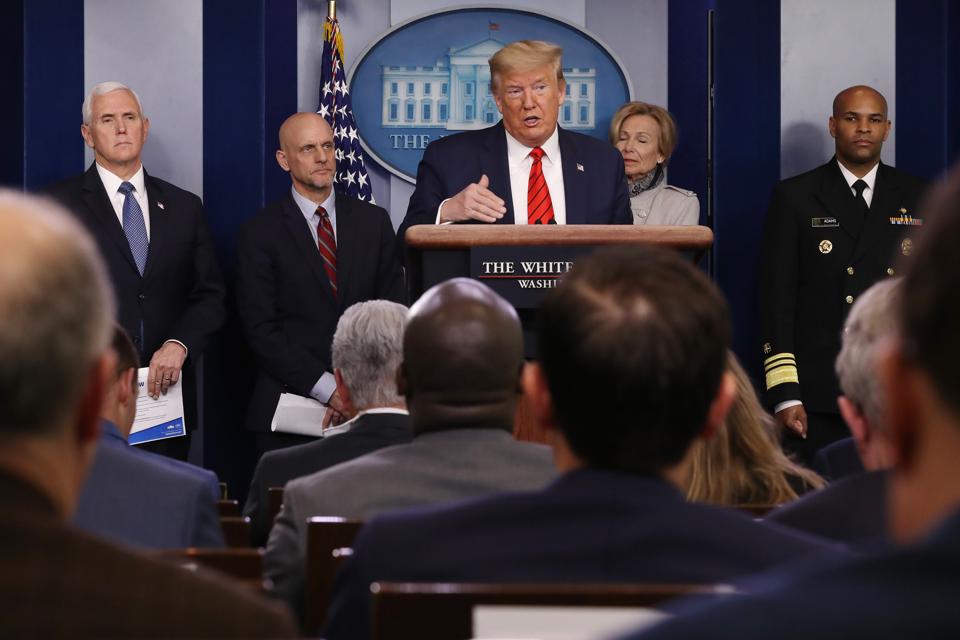 White House Coronavirus Task Force Holds Daily Briefing