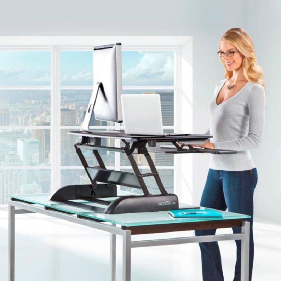 Home Office Health And Fitness You Should Try A Stand Up Desk