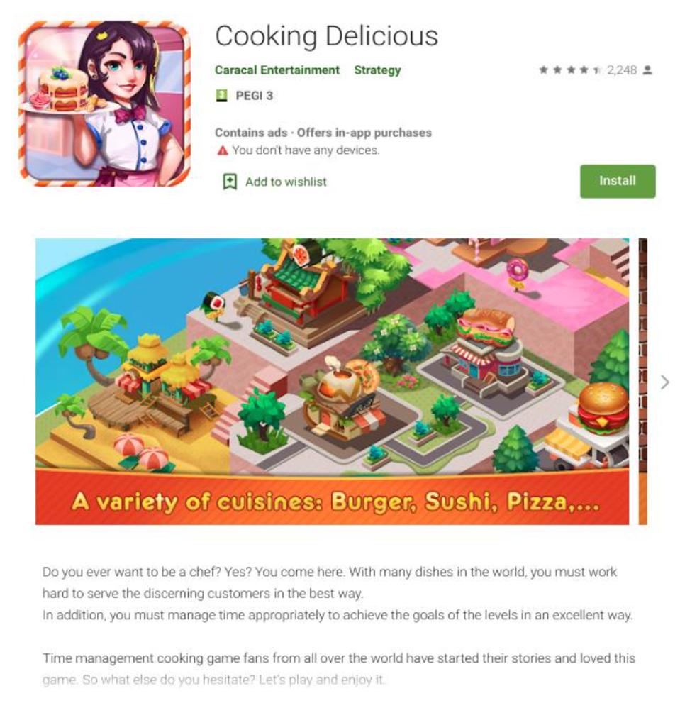 malicious games from play store