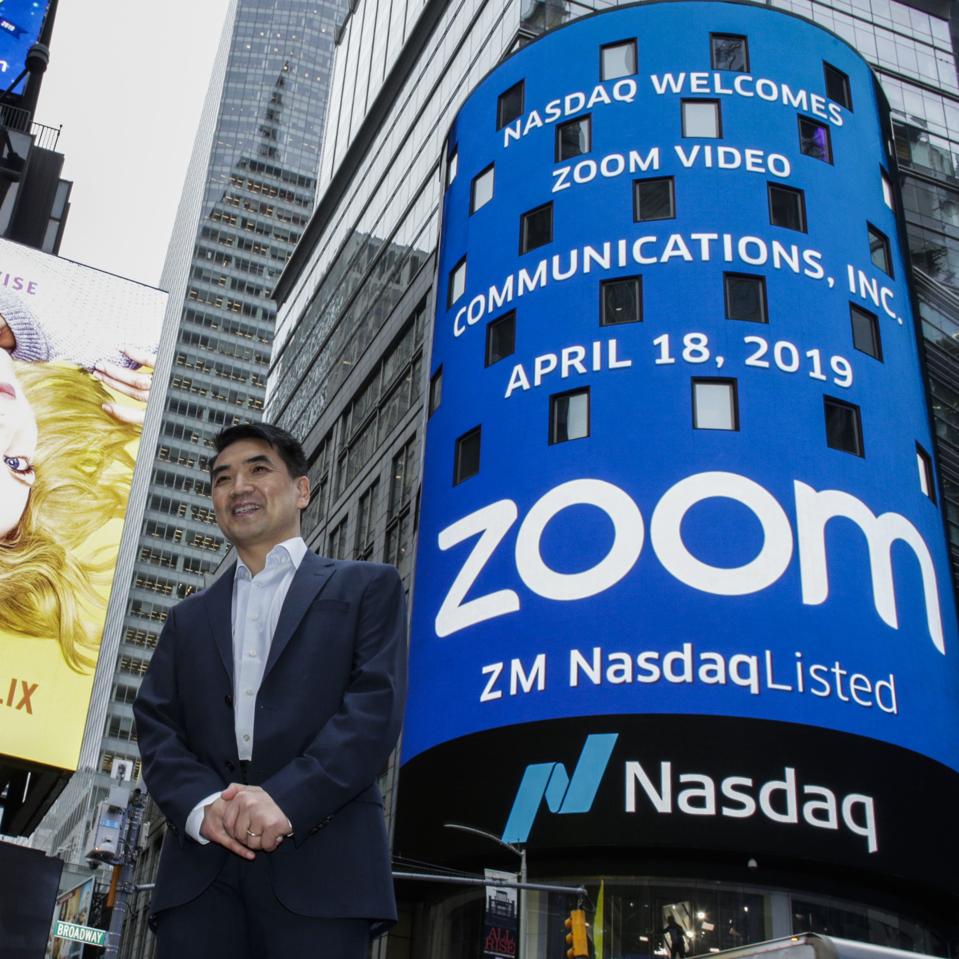 Video Conferencing Software Zoom Goes Public On Nasdaq Exchange