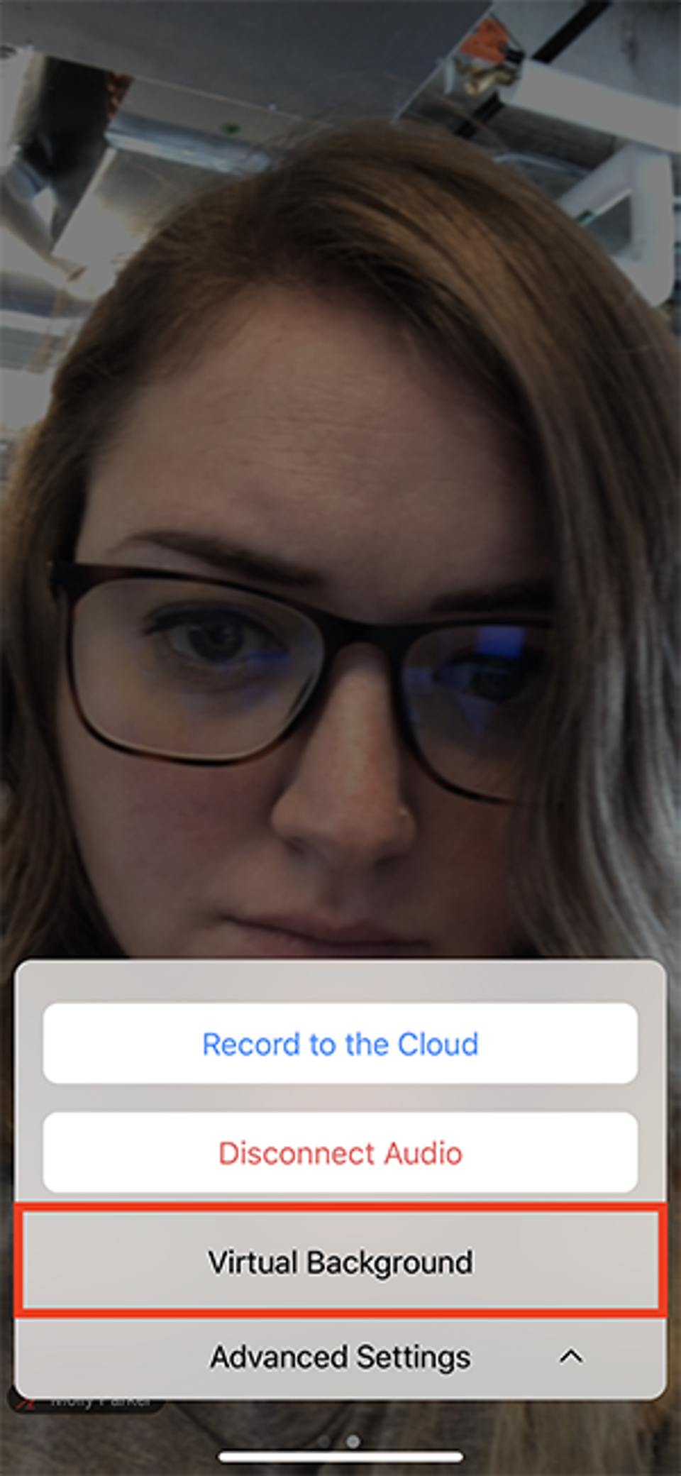 zoom background mobile app