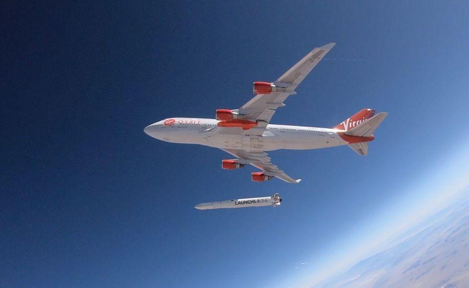 Virgin Orbit test flight