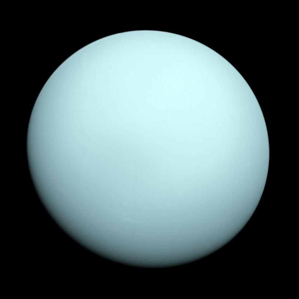 a giant magnetic bubble around uranus was just discovered by nasa s voyager 2