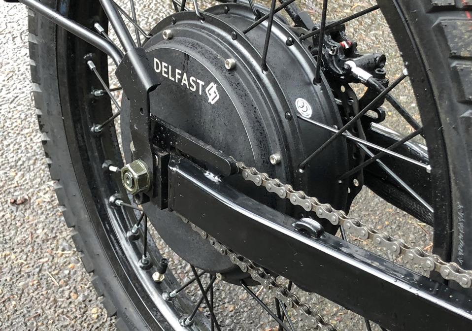 Riding On The Ragged Legal Edge With The 50mph Delfast Top 2 0