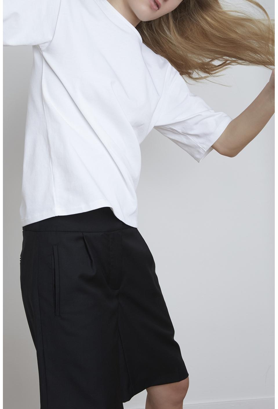 LIPARI Structured Cotton T-shirt