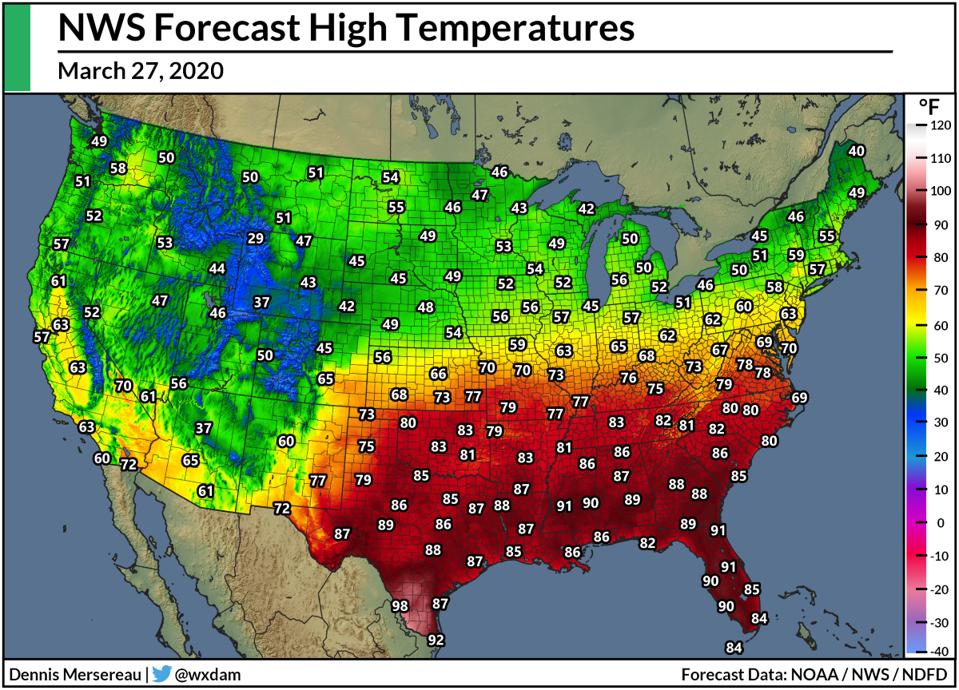 Weather For September 6th 2025
