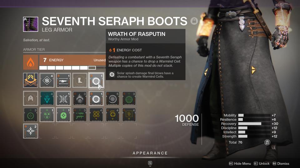 A Destiny 2 Solar Inferno Warlock Warmind Cell Build For More Room Clearing Fun