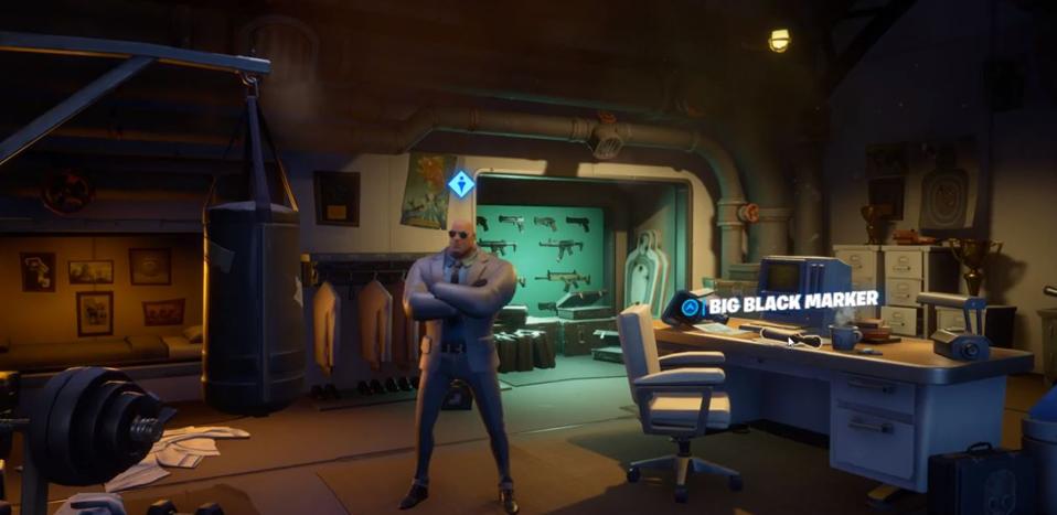 Fortnite Deadpool's Big Black Marker Location Fortnite Deadpool's Big Black Marker Location