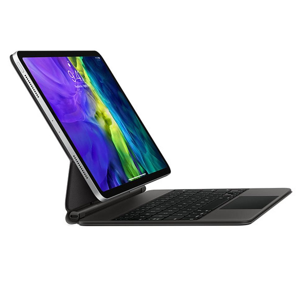 A product shot of the “Magic Keyboard” for the iPad Pro 2020.