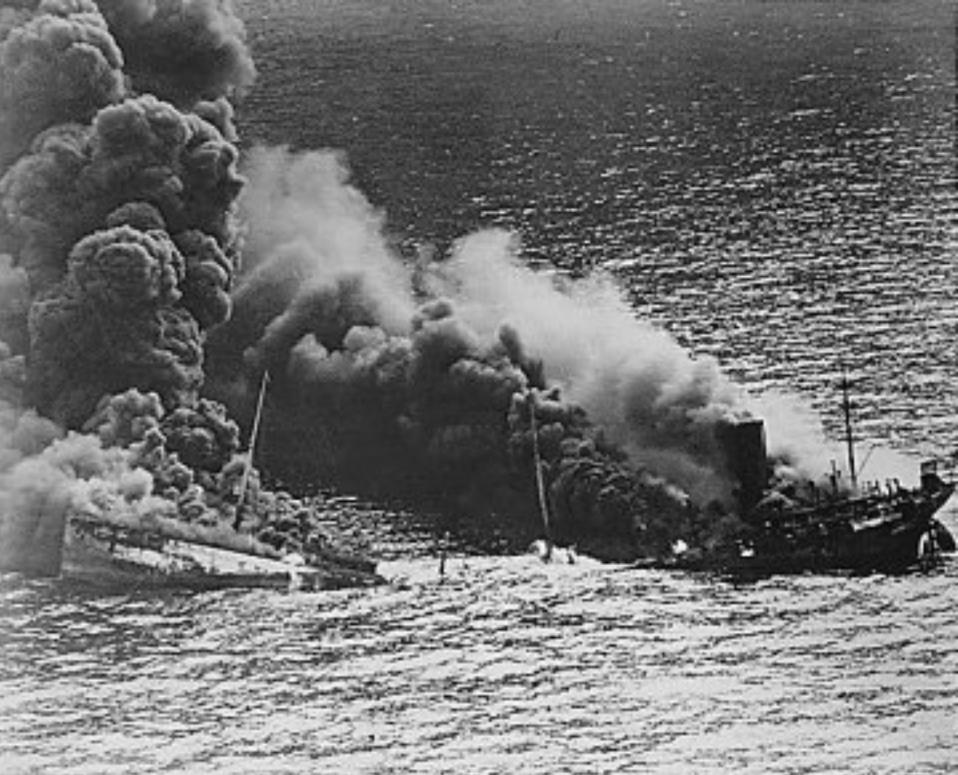 Between Jan. 11 and Feb. 28, 1942, 74 ships were attacked, and all but one were sunk or damaged–with no losses to the U-boats.