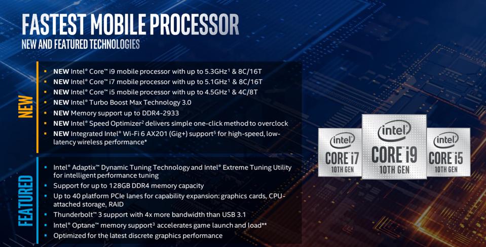 Intel Fires Back At AMD With Fastest Ever Processors: Mobile CPUs With ...
