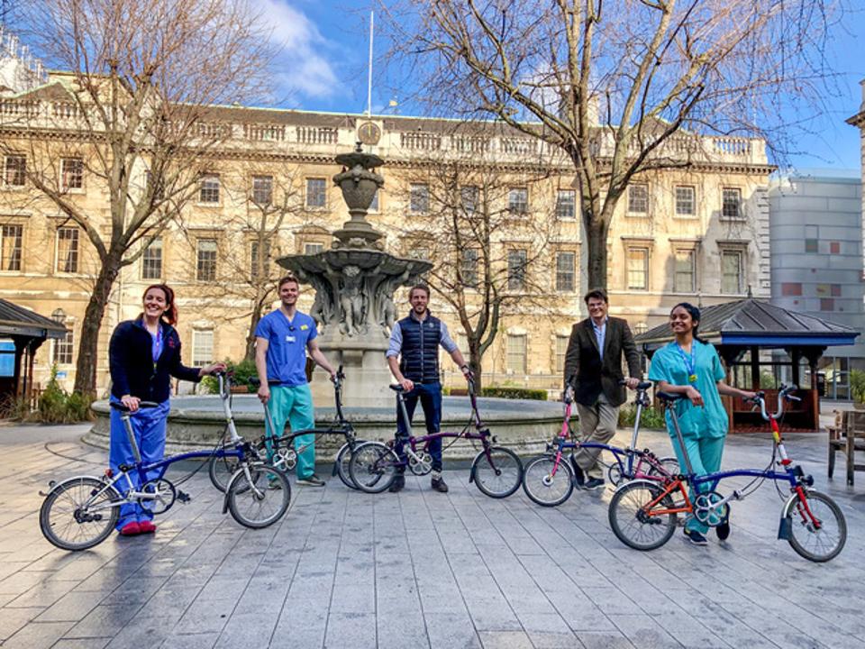 Wheels For Heroes Brompton Crowdfunds To Provide Nhs Staff With 1 000 Bikes