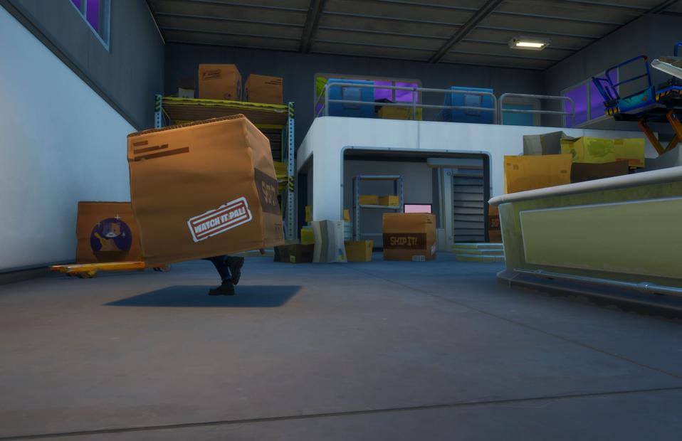 Fortnite Box Factory Location Where To Hide In Creepin