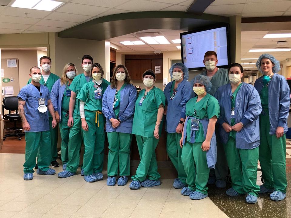 Dr. Tipton's coworkers.