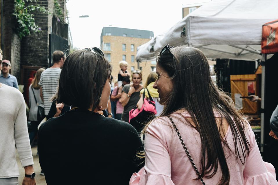 Women speaking in public