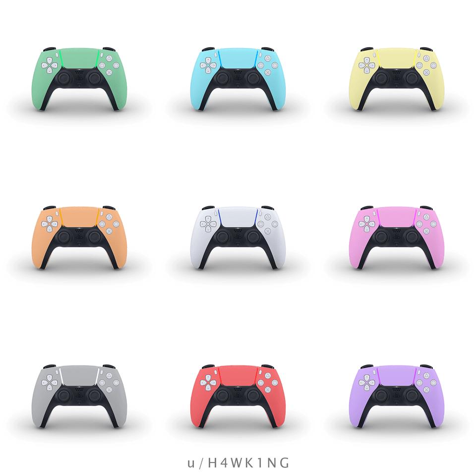 The Best Fan Mockups Of The New Ps5 Dualsense Controller