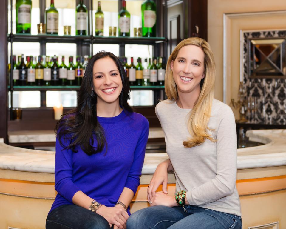 Lara Crystal (left) and Lindsey Andrews of Minibar Delivery