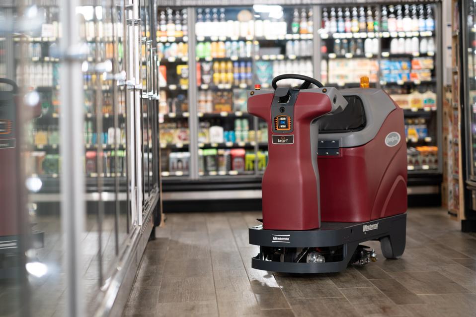 Floor care robot