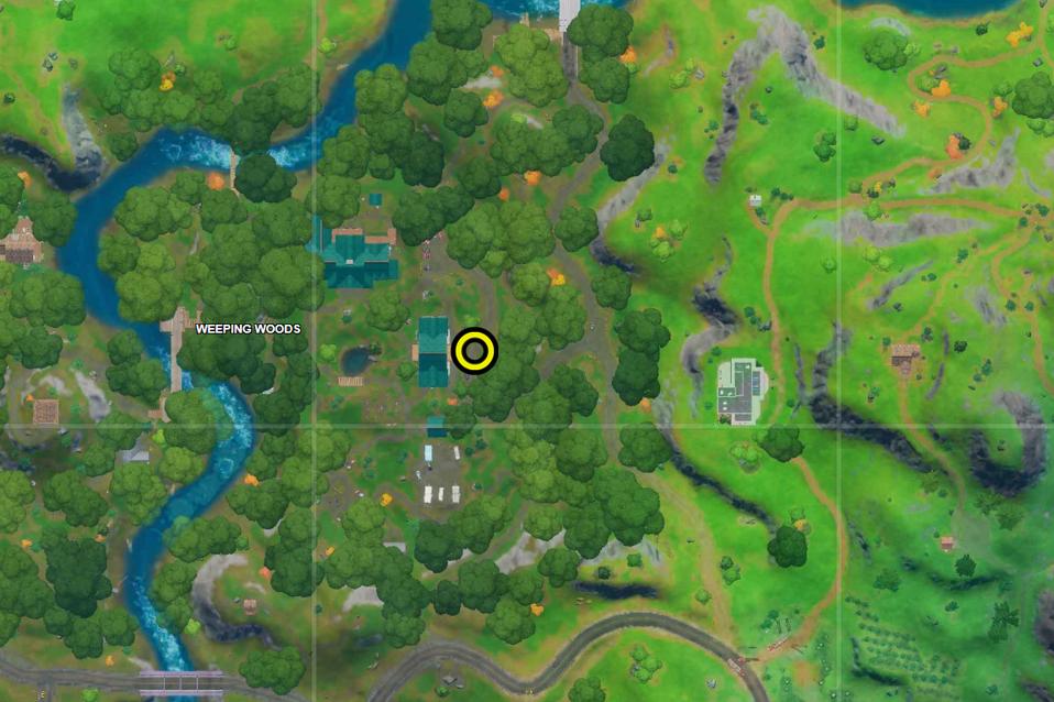 Fortnite Shadow Ollie Locations shadow ollie weeping woods location