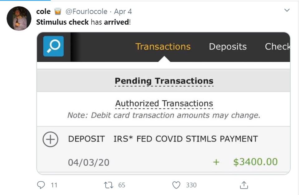 Did Your Stimulus Check Arrive Check Your Bank Account