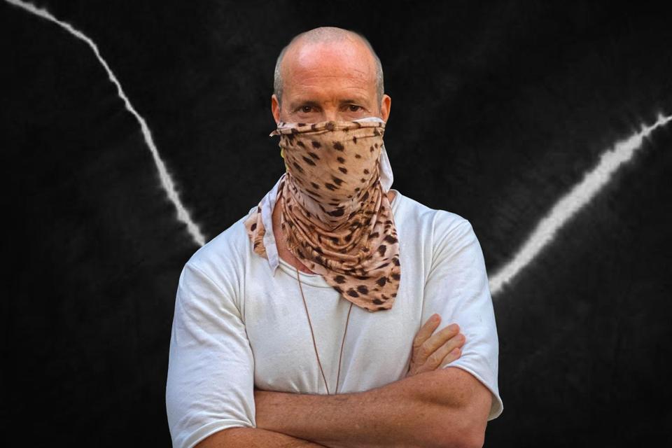 One Golden Thread face covering