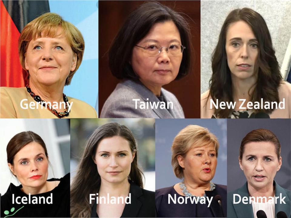 Seven countries' female leaders effectively managing the coronavirus crisis Seven countries' female leaders effectively managing the coronavirus crisis