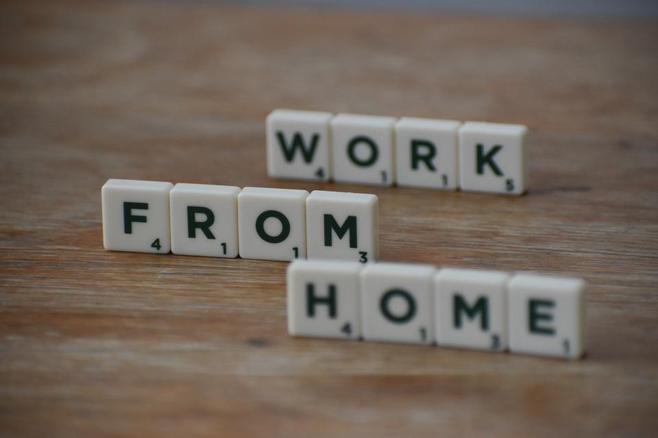 How do people work remotely or from home?