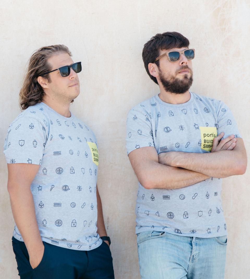 Tom Teman and Scott Gralnick, founders of Portis Wallet.