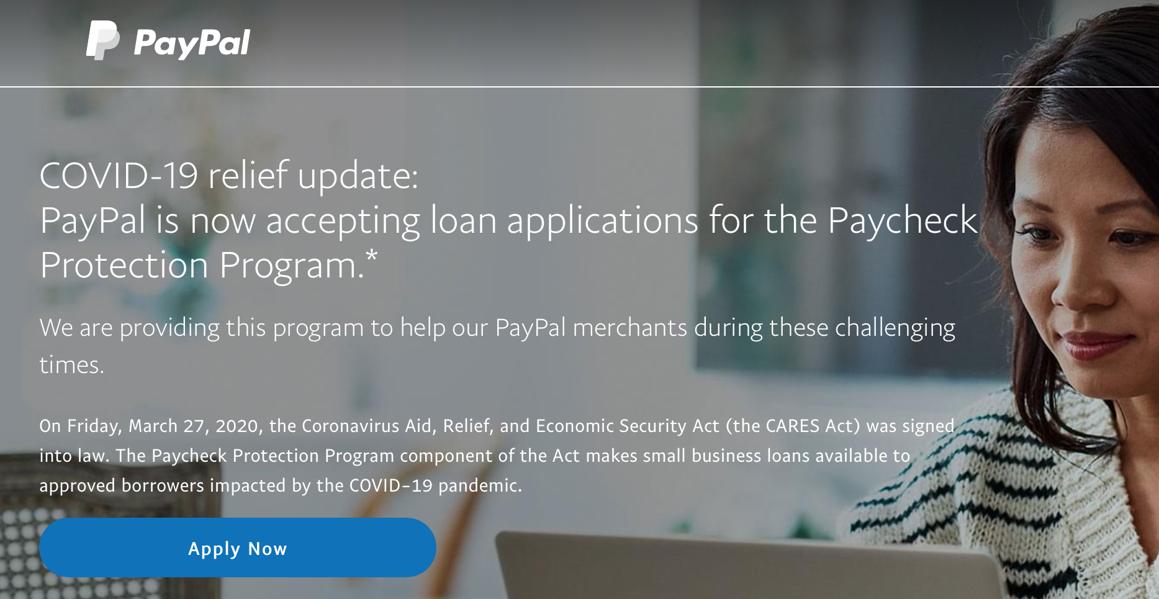 PayPal Now Accepts Applications For Free Money From The 100% Forgivable PPP (Paycheck Protection Program) For Small Business