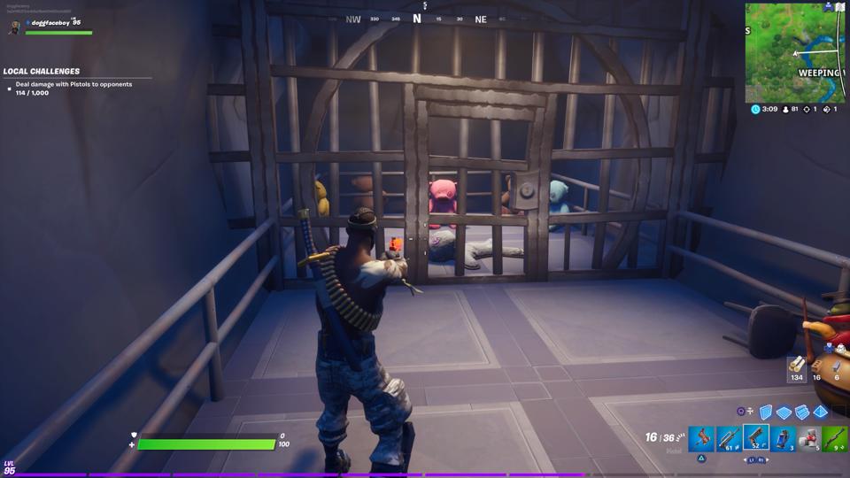 Fortnite Teddy Bear rescue