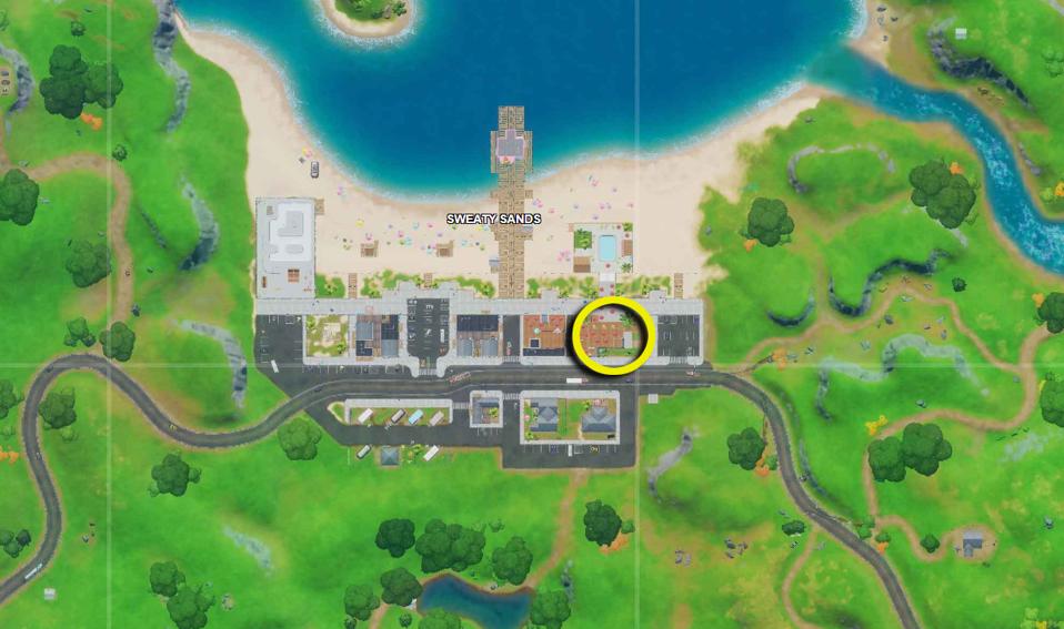 Deadpool's Pants Location Fortnite