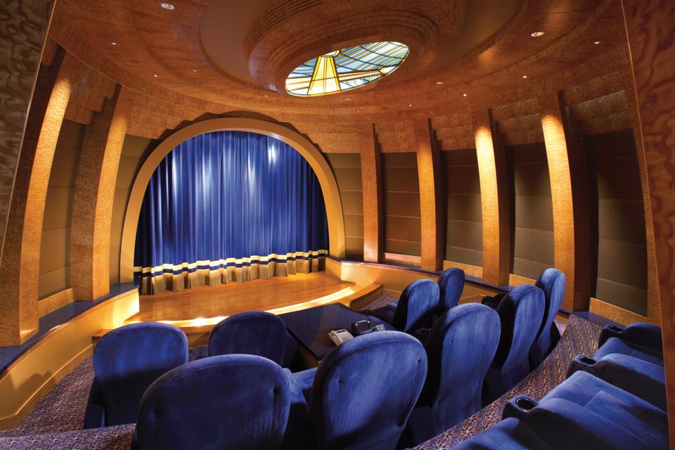 Seaside Estate screening room