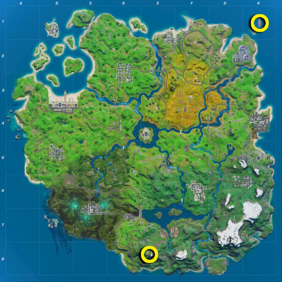 Fortnite Travis Scott Dance Locations Challenge
