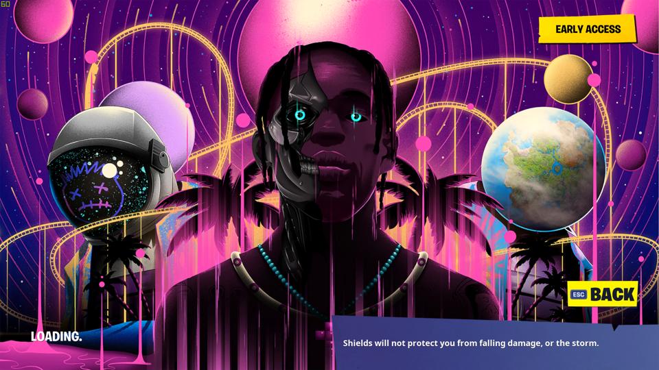 Here Are All The Free Travis Scott Astronomical Fortnite Challenges And Rewards