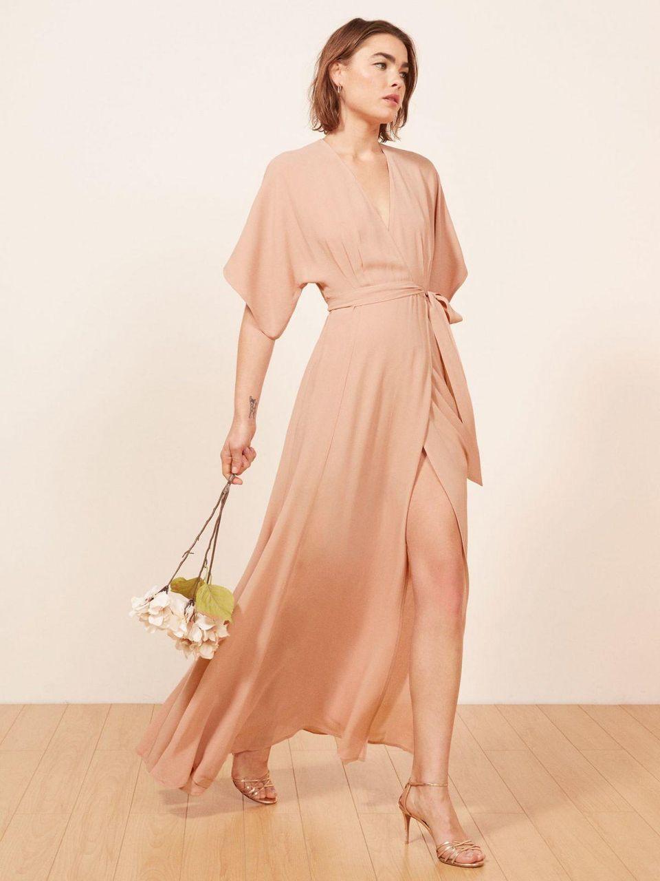 reformation dresses bridesmaid Sustainable Bridesmaids Dresses
