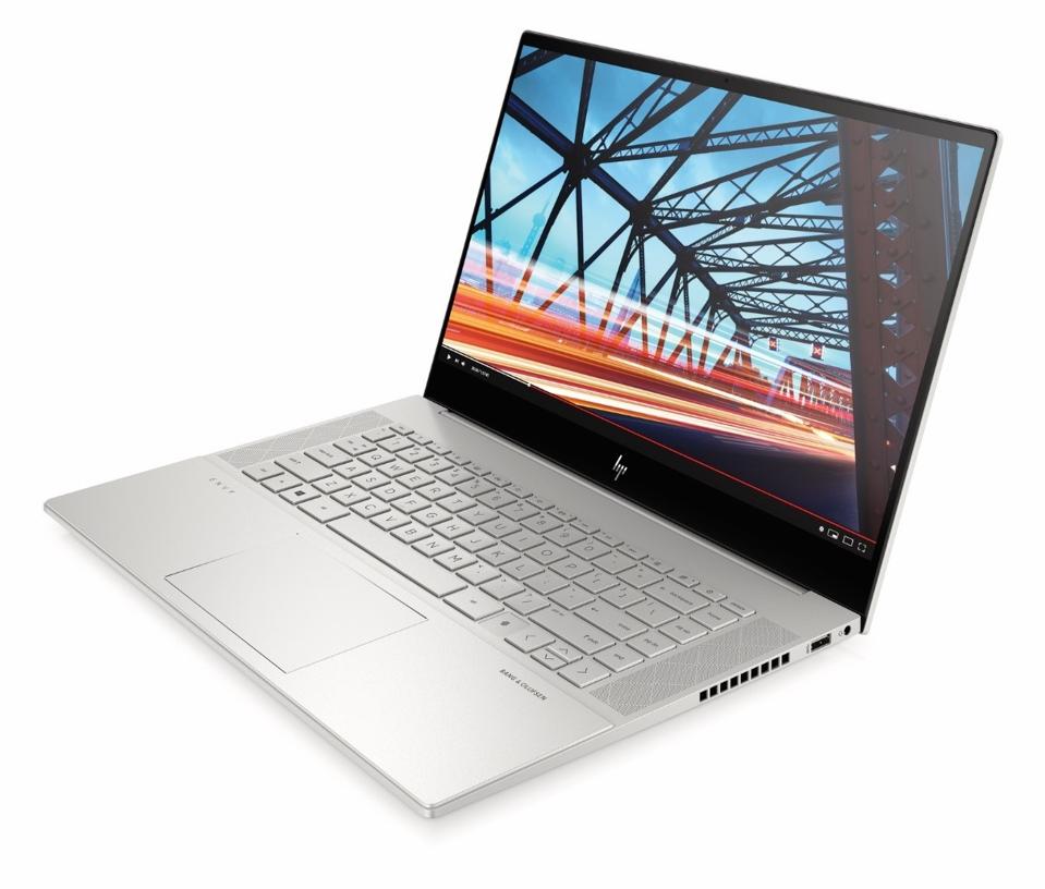 The ENVY 15 has a layer of glass on the top of the touchpad for a smooth-touch experience.
