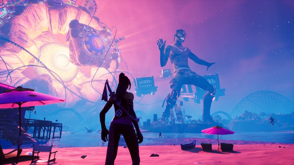 Fortnite's Travis Scott Concert Was A Stunning Spectacle And A ...
