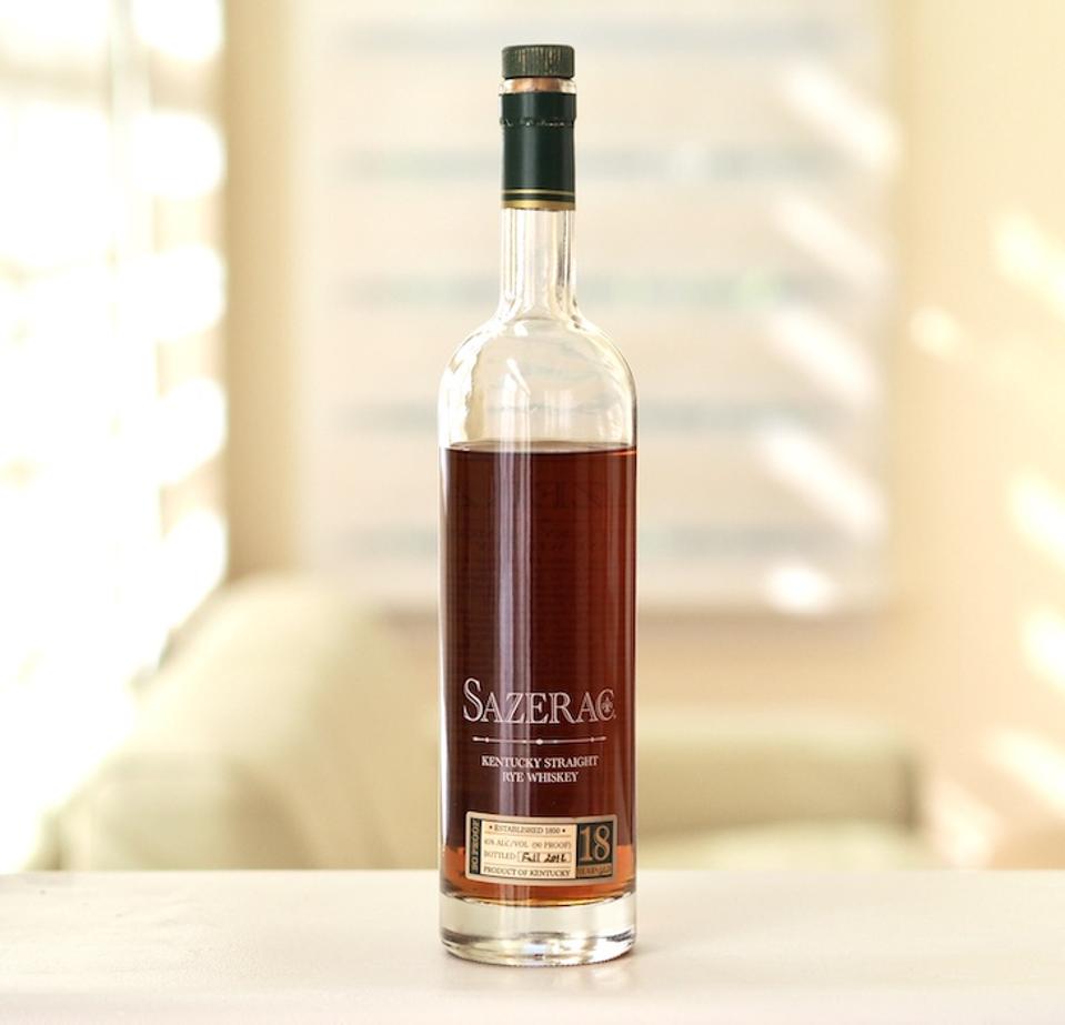 Sazerac Straight Rye 18 Year_Best Ryes_Kentucky Derby 2020