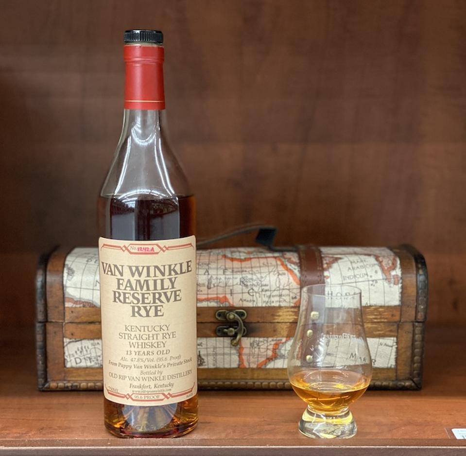 Van Winkle Family Reserve 13 Year_Best Ryes_Kentucky Derby 2020