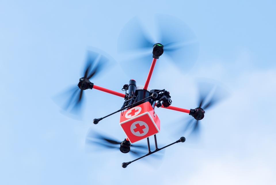 Medifly tests medical transport with drone