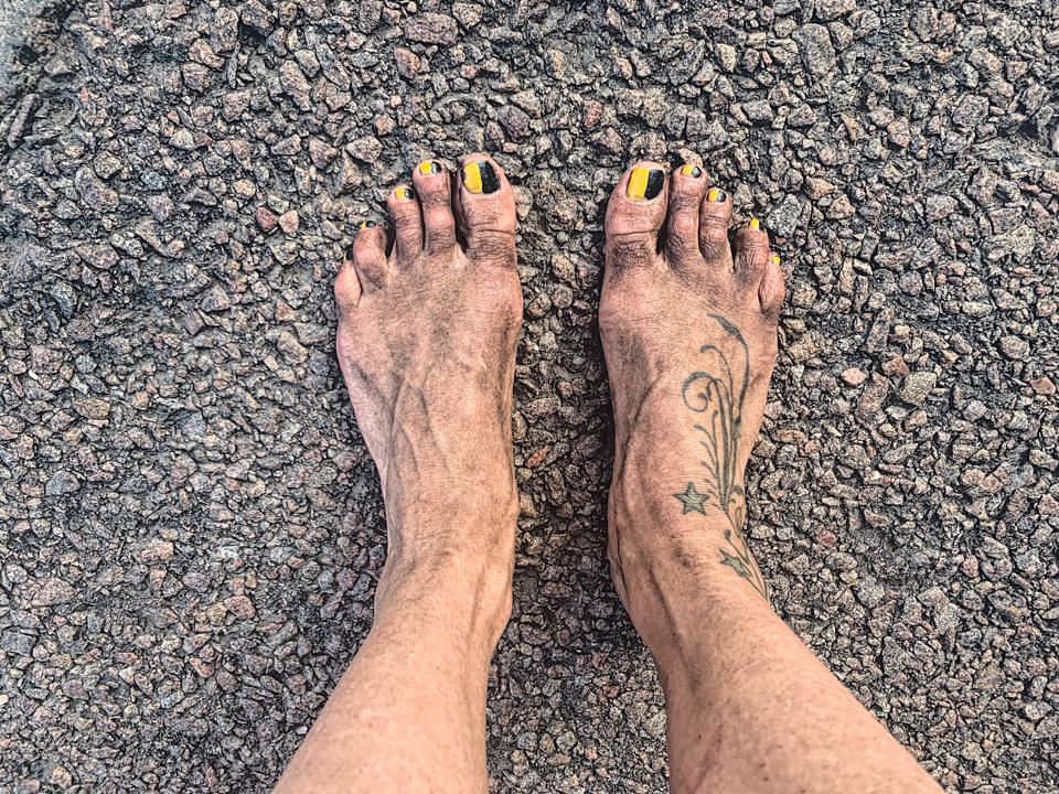 How A British Adventurer Ran 90 Barefoot Marathons — And How A British Adventurer Ran 90 Barefoot Marathons — And