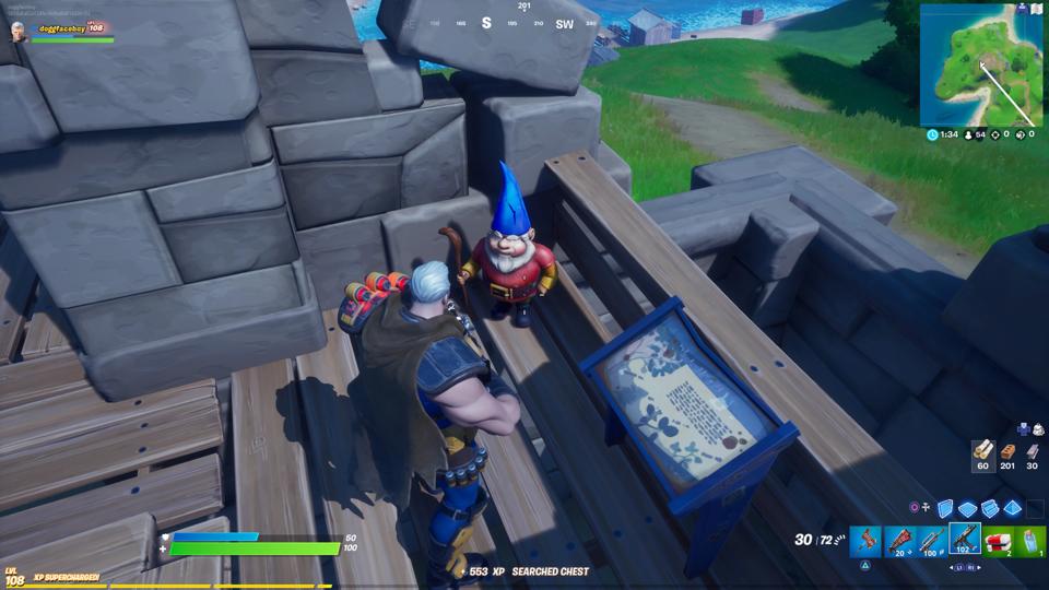 Gnome Fortnite Fort Crumpet