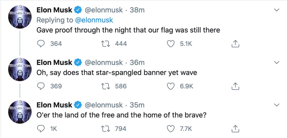 Tesla Shifts Into Reverse As Elon Musk Says Share Price Too High