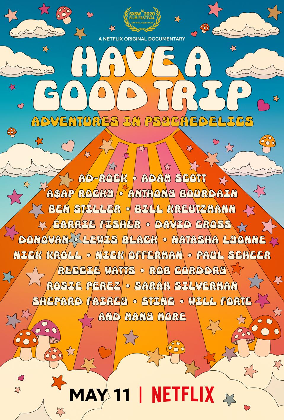 Netflix And Trip Take A Psychedelic Adventure In This Star Studded Documentary Netflix And Trip Take A Psychedelic Adventure In This Star Studded Documentary